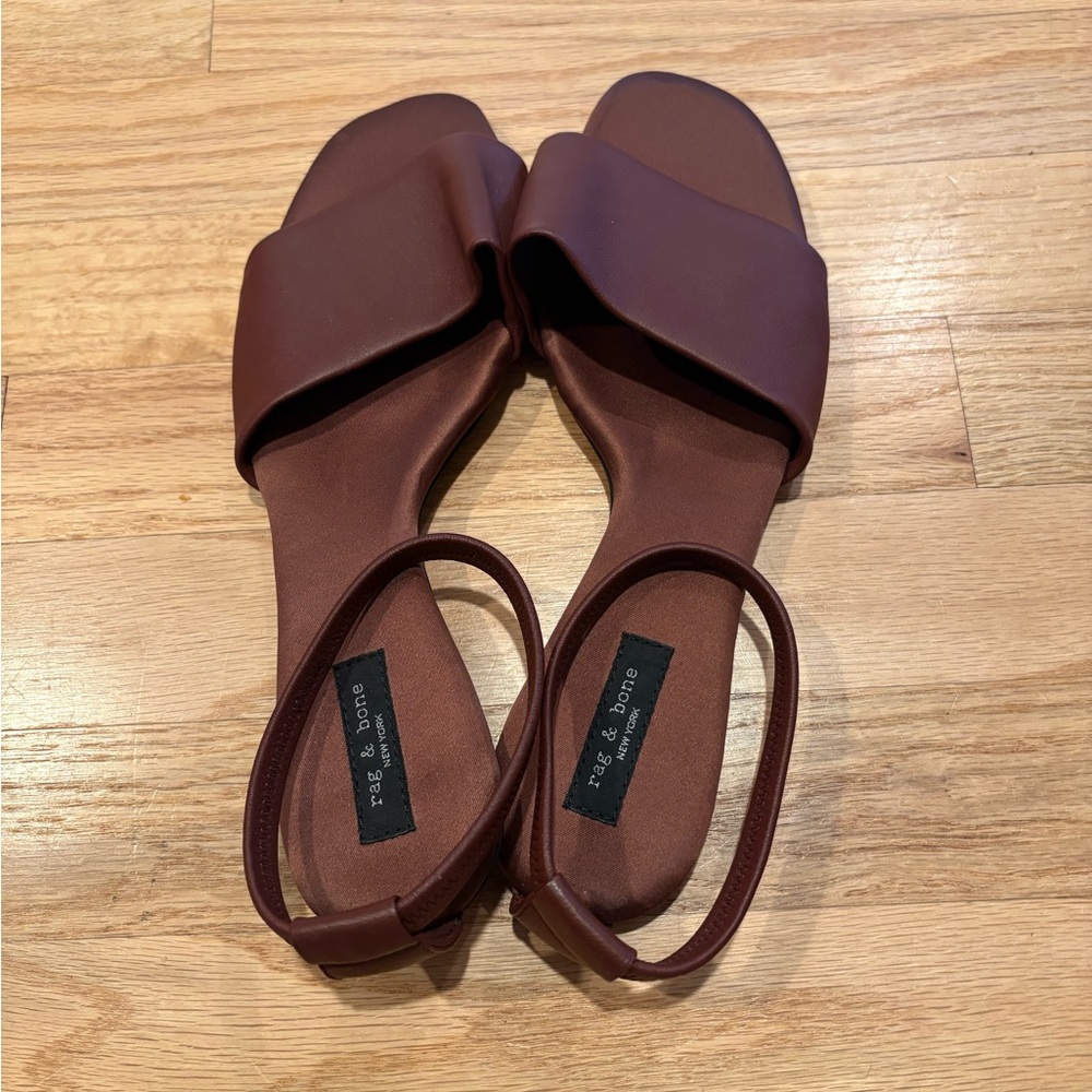 rag & bone Ellory Ankle Cuff Flats Size 39.5 NWOT